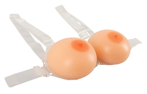 Piersi silikonowe Cottelli – uprząż 800 g, regulacja 70-90 cm — zdjęcie 2