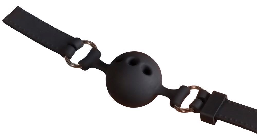 Knebel Gag Silicone - silikon, otwory powietrzne — zdjęcie 1
