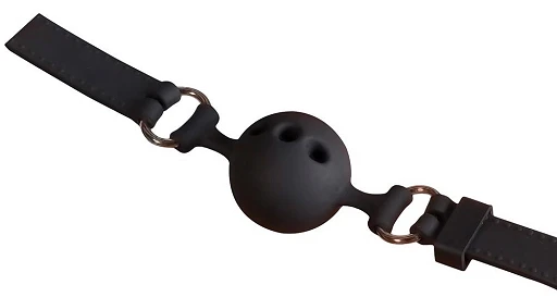 Knebel Gag Silicone - silikon, otwory powietrzne