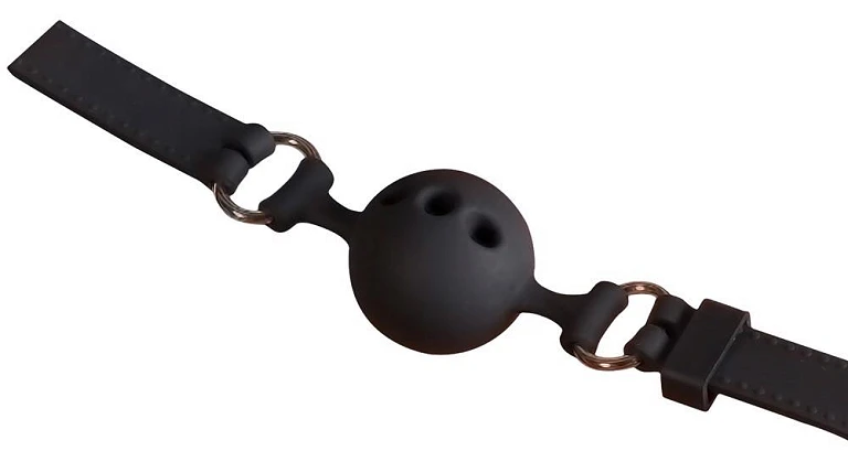 Knebel Bad Kitty Gag Silicone – silikon, otwory powietrzne