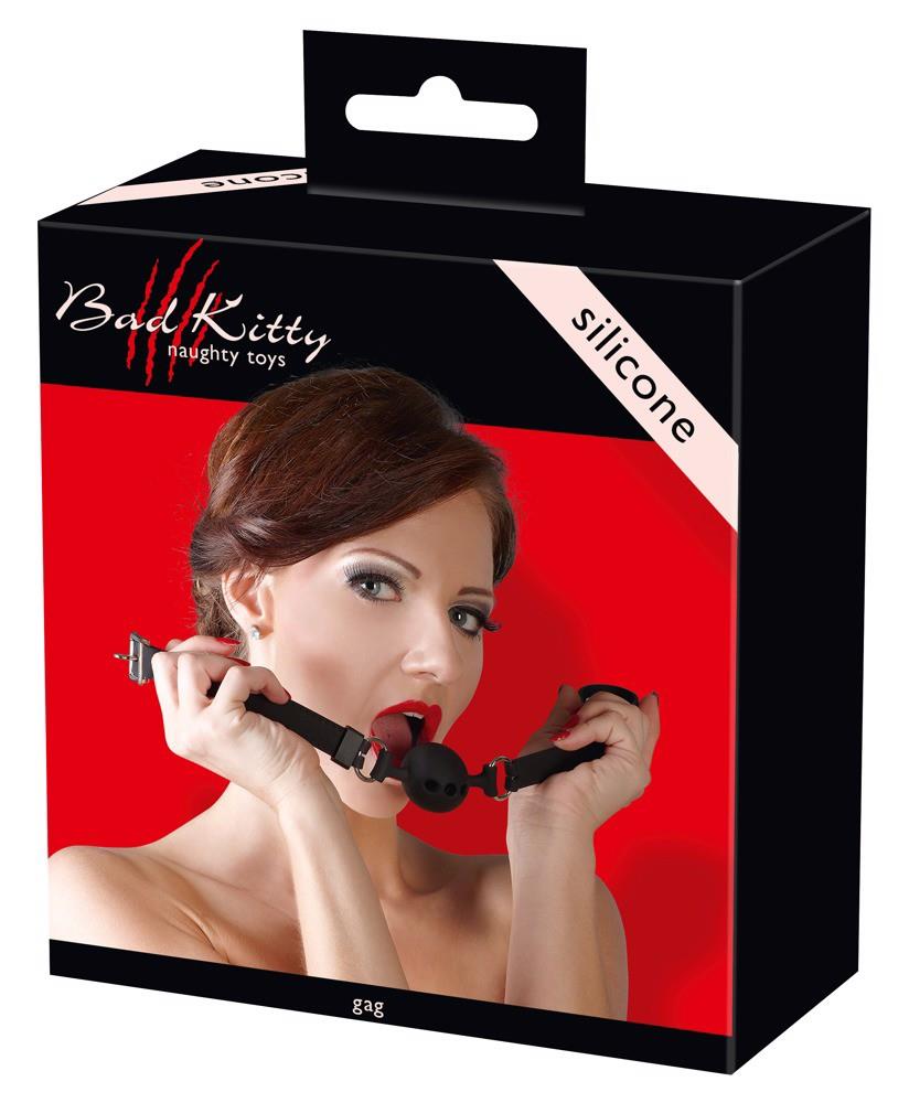 Knebel Gag Silicone - silikon, otwory powietrzne — zdjęcie 4