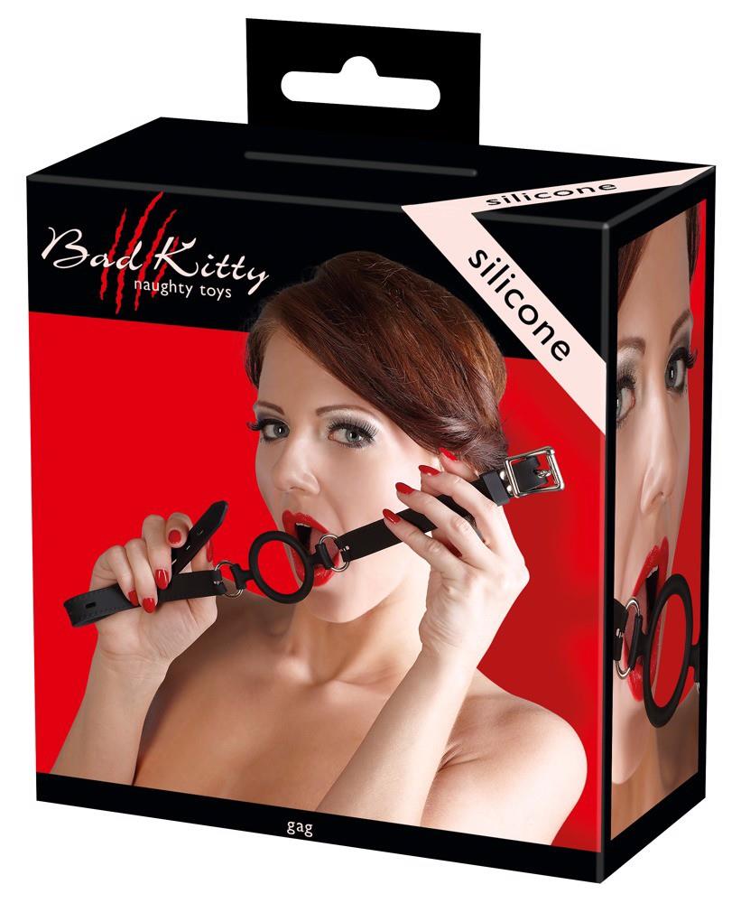 Knebel Gag Silicone - silikonowy pierścień — zdjęcie 3