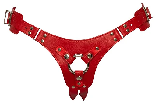 Zestaw strap-on Red S-L - regulowany, czerwony