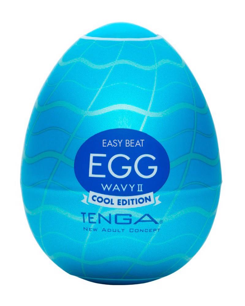 Masturbator jajko Tenga Egg Wavy II Cool Edition – zestaw 6 sztuk — zdjęcie 1