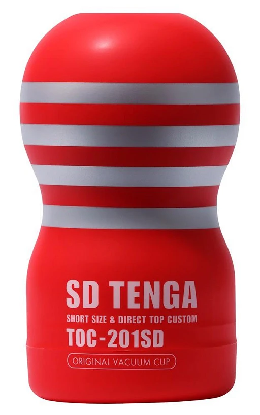 Masturbator Tenga SD Original Cup TOC-201SD – czerwony, efekt próżni