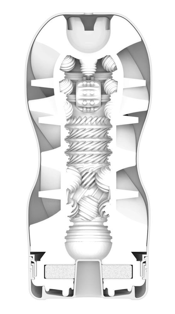 Masturbator Tenga Air Flow Cup Gentle – spiralny kanał, efekt ssania — zdjęcie 2