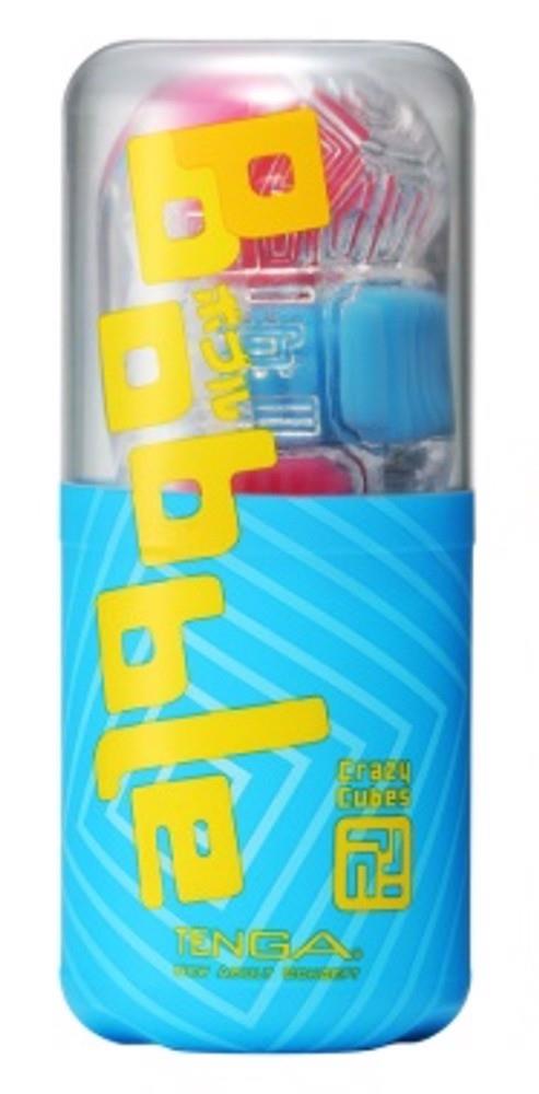 Masturbator Bobble Crazy Cubes – odwracalny, elastyczny — zdjęcie 1