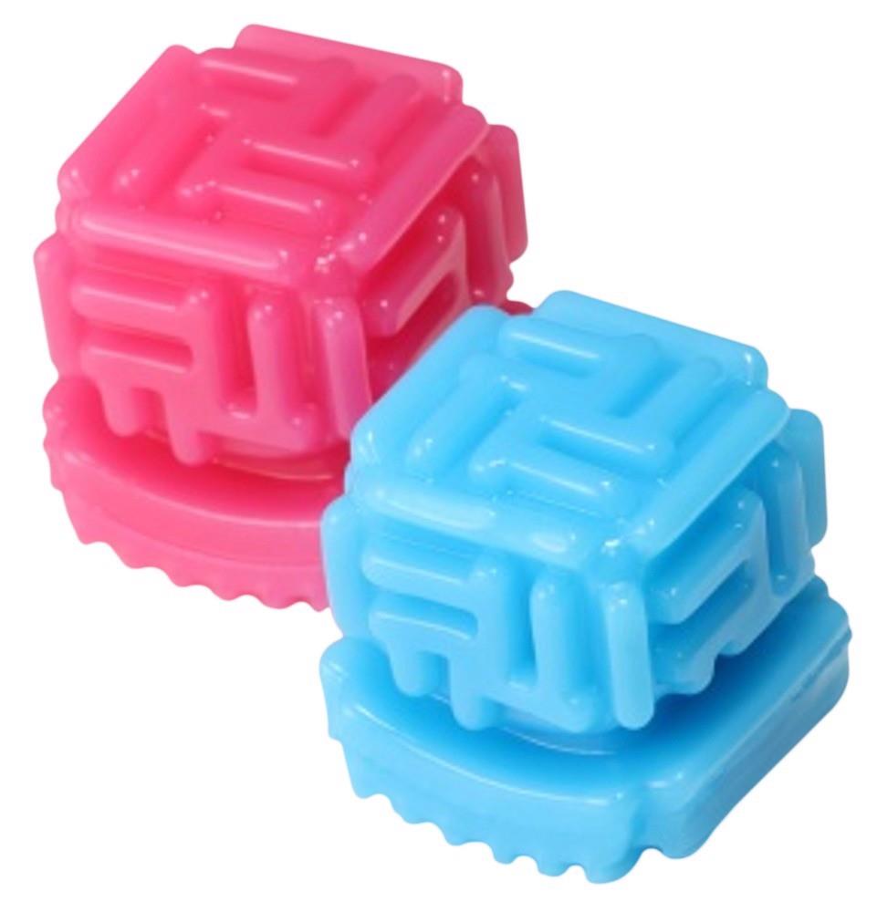 Masturbator Bobble Crazy Cubes – odwracalny, elastyczny — zdjęcie 3