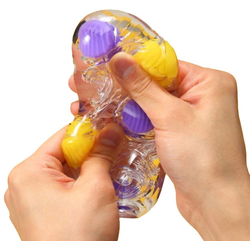 Masturbator Tenga Bobble Magic Marbles – przezroczysty, rozciągliwy — zdjęcie 6