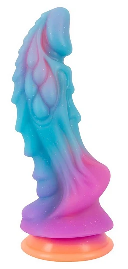 Dildo Monster – płynny silikon, przystawka, 21,5 cm — zdjęcie 4