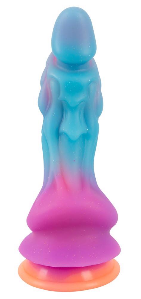 Dildo Monster – płynny silikon, przystawka, 21,5 cm — zdjęcie 5