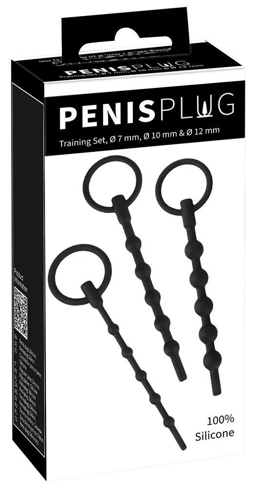 Zestaw trenażerów do cewki Training Set x3 – silikon, 3 średnice — zdjęcie 8