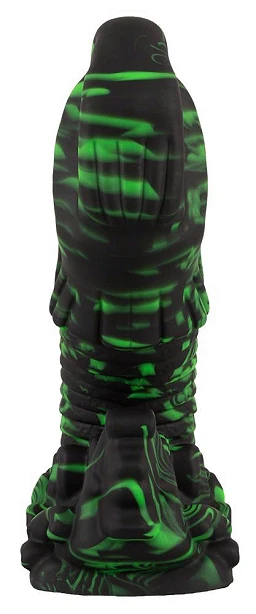 Dildo Lizard Peak – 22 cm, silikon liquid, przyssawka — zdjęcie 3