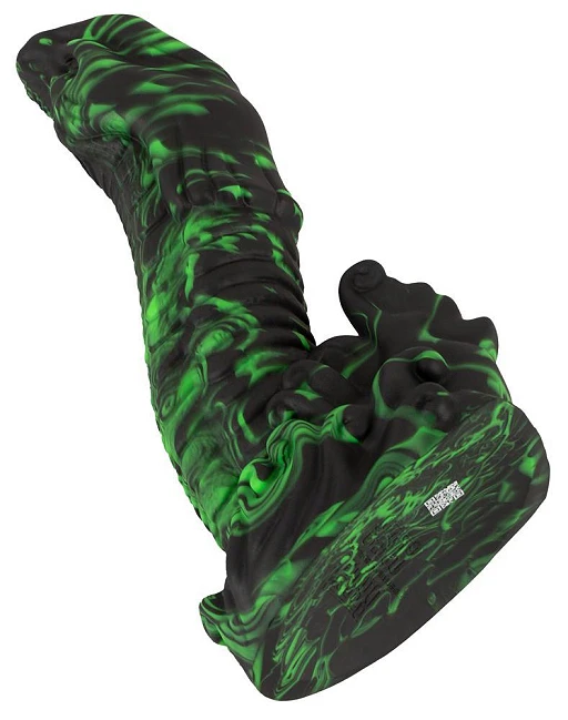 Dildo Lizard Peak – 22 cm, silikon liquid, przyssawka — zdjęcie 6