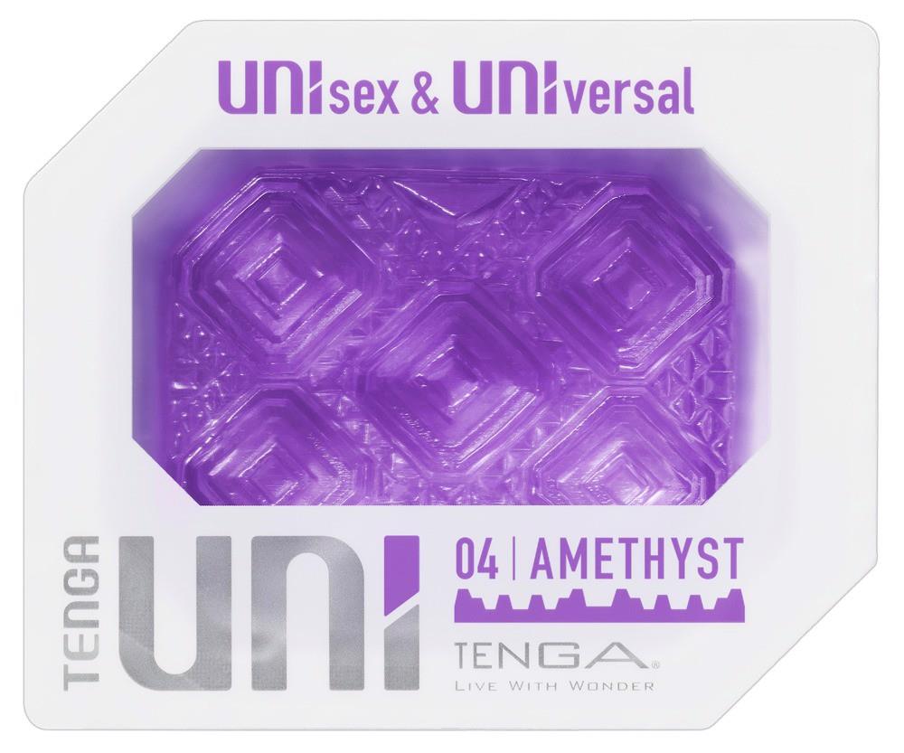 Masturbator Tenga Uni Amethyst – nakładka na palce, TPE — zdjęcie 5