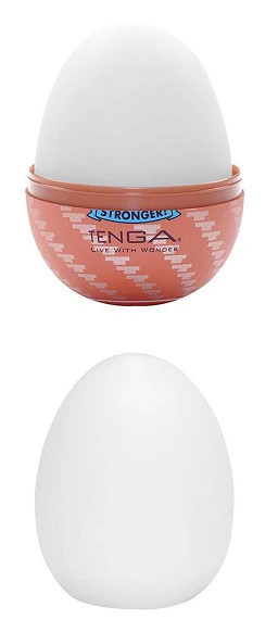 Masturbator jajko Tenga Egg Spiral Stronger – spiralna faktura — zdjęcie 2