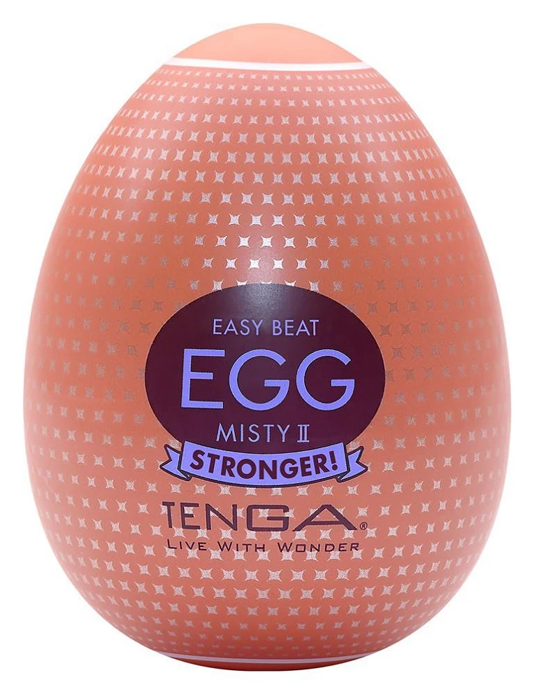 Masturbator Tenga Egg Misty II – jednorazowy, kolczasta tekstura