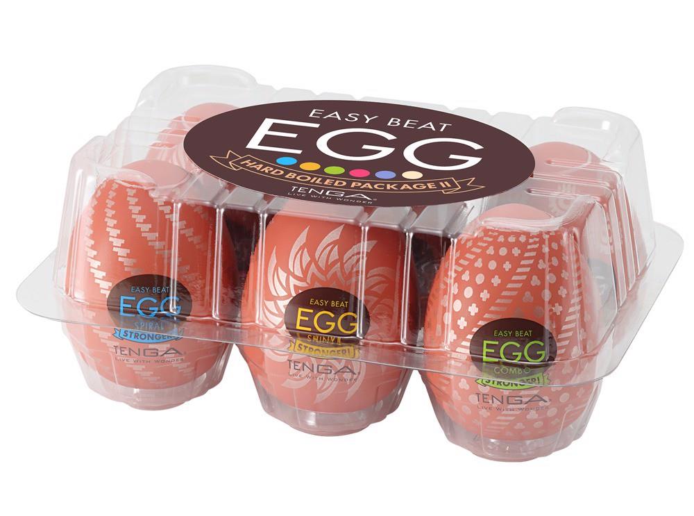 Masturbatory Egg HB Package II – zestaw 6 jednorazowych — zdjęcie 2