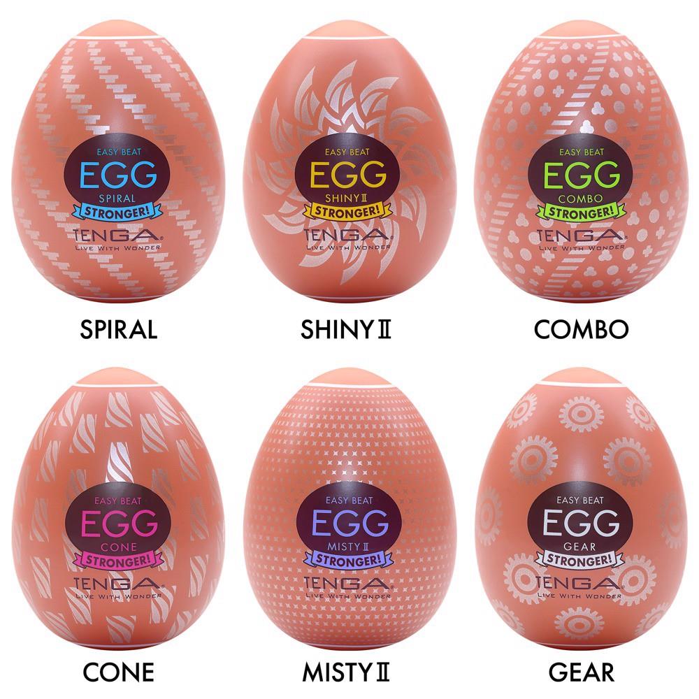Masturbatory Egg HB Package II – zestaw 6 jednorazowych — zdjęcie 3