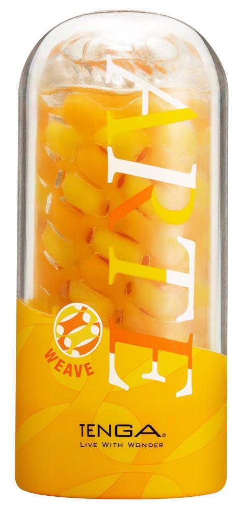 Masturbator Tenga Arte Weave - gęsty splot wypustek, wielorazowy — zdjęcie 5