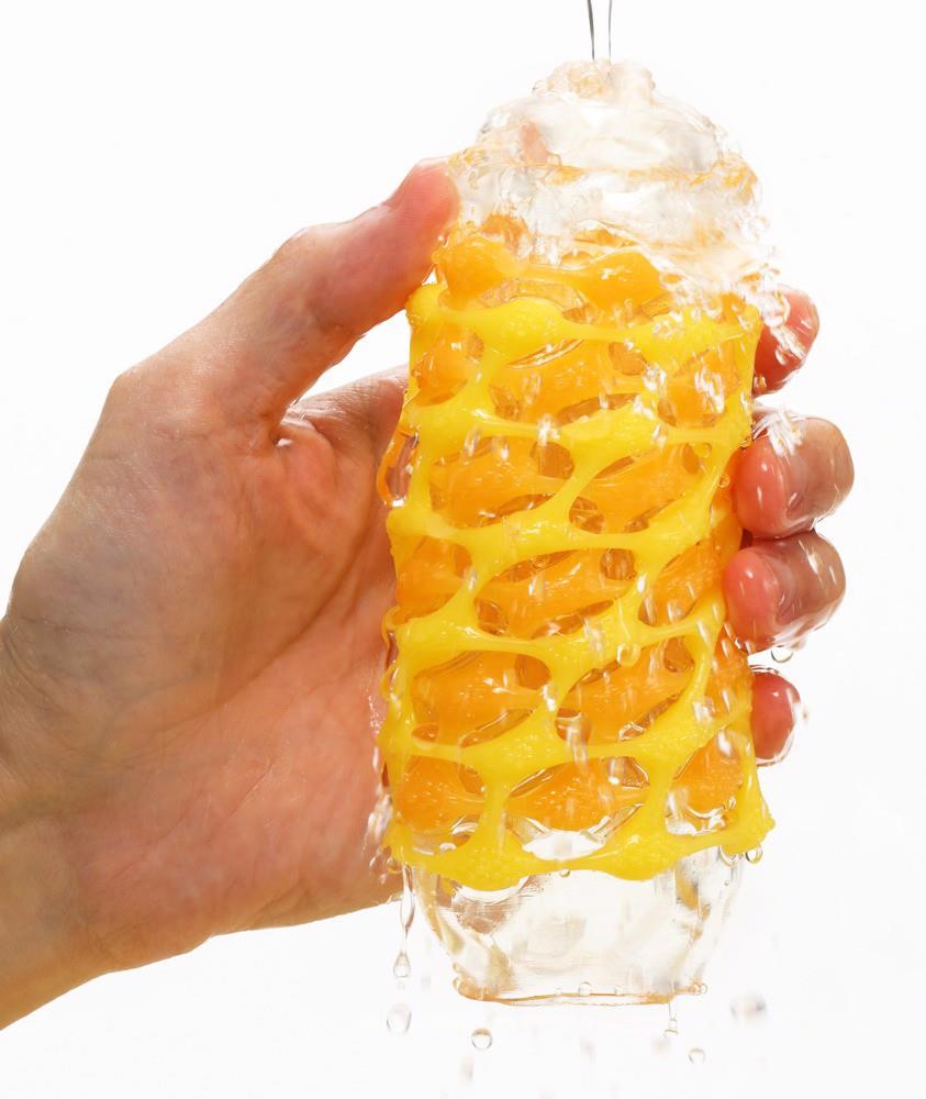 Masturbator Tenga Arte Weave - gęsty splot wypustek, wielorazowy — zdjęcie 3