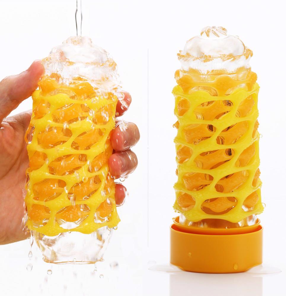 Masturbator Tenga Arte Weave - gęsty splot wypustek, wielorazowy — zdjęcie 6
