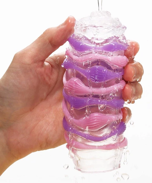Masturbator Tenga Arte Drape – żłobione wnętrze, elastyczny — zdjęcie 3