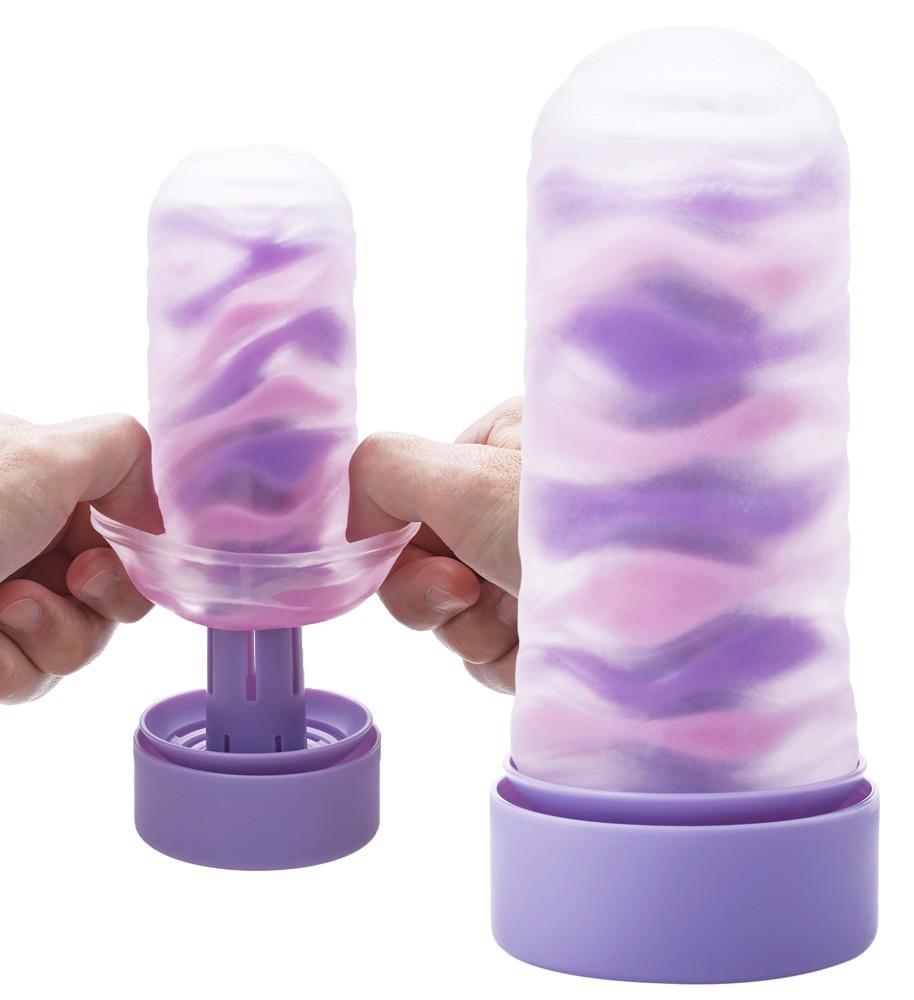 Masturbator Tenga Arte Drape – żłobione wnętrze, elastyczny — zdjęcie 7