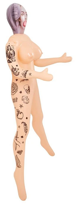 Realistyczna lalka Tattoed - PVC naturalnej wielkości — zdjęcie 3