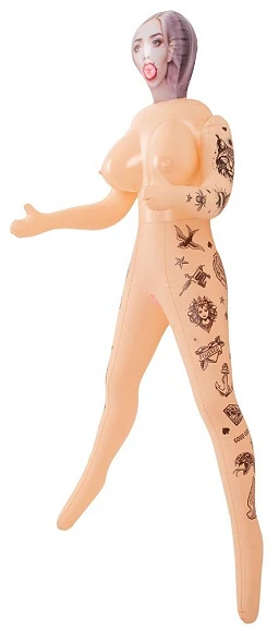 Realistyczna lalka Tattoed - PVC naturalnej wielkości — zdjęcie 7