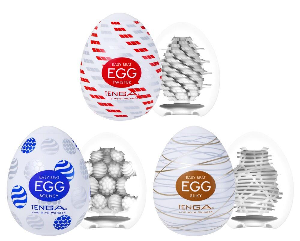Masturbator jajko Tenga Egg Standard Set II – zestaw 3 szt. — zdjęcie 2