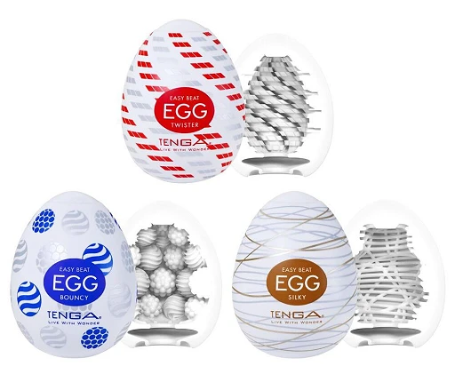 Masturbator jajko Tenga Egg Standard Set II – zestaw 3 szt. — zdjęcie 2