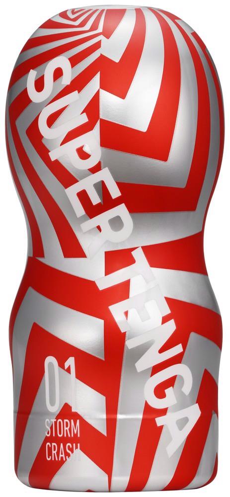 Masturbator Tenga Storm Crash – struktura 3D, regulowane zasysanie — zdjęcie 1