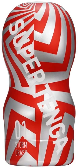 Masturbator Tenga Storm Crash – struktura 3D, regulowane zasysanie