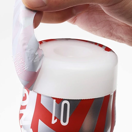 Masturbator Tenga Storm Crash – struktura 3D, regulowane zasysanie — zdjęcie 4