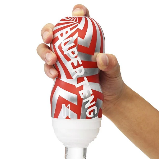 Masturbator Tenga Storm Crash – struktura 3D, regulowane zasysanie — zdjęcie 7