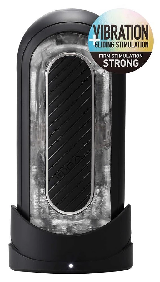 Masturbator Tenga Flip Zero Gravity – wibracje, rozkładana obudowa — zdjęcie 4
