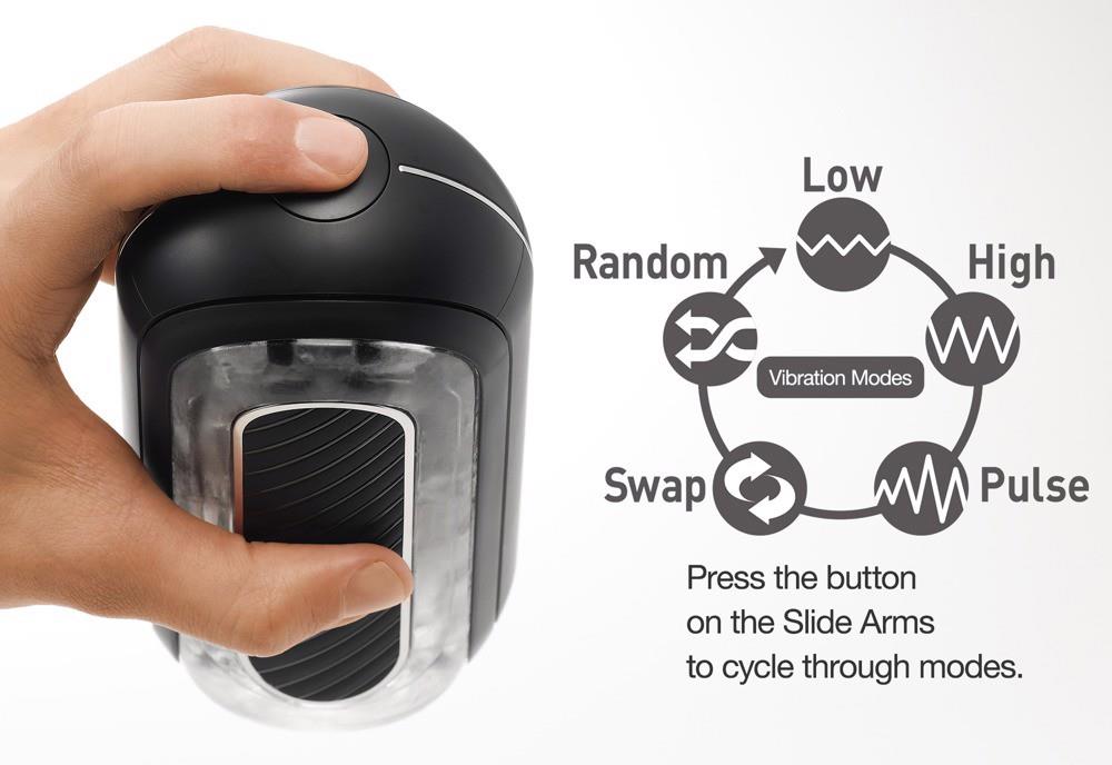 Masturbator Tenga Flip Zero Gravity – wibracje, rozkładana obudowa — zdjęcie 7