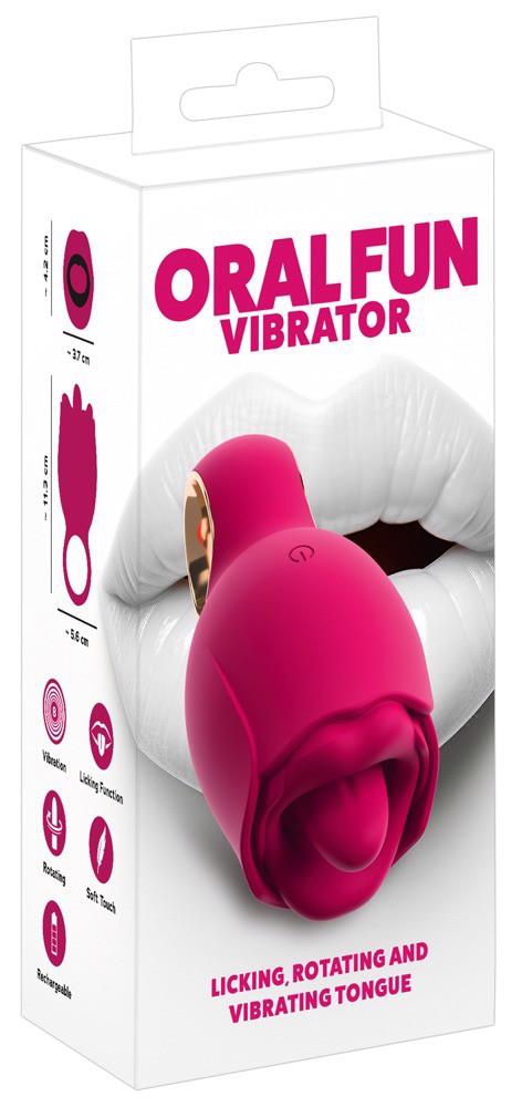Stymulator Oral Fun – wirujący język, 8 trybów — zdjęcie 7