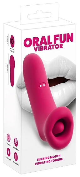 Stymulator Oral Fun – ssanie i wibrujący „język” — zdjęcie 2