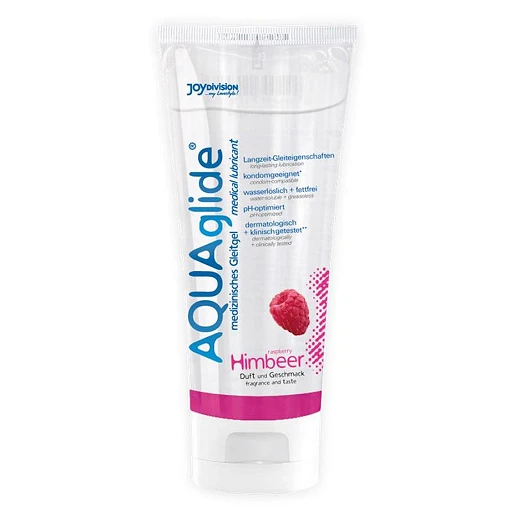 Żel nawilżający AQUAglide malinowy – baza wodna, 100 ml