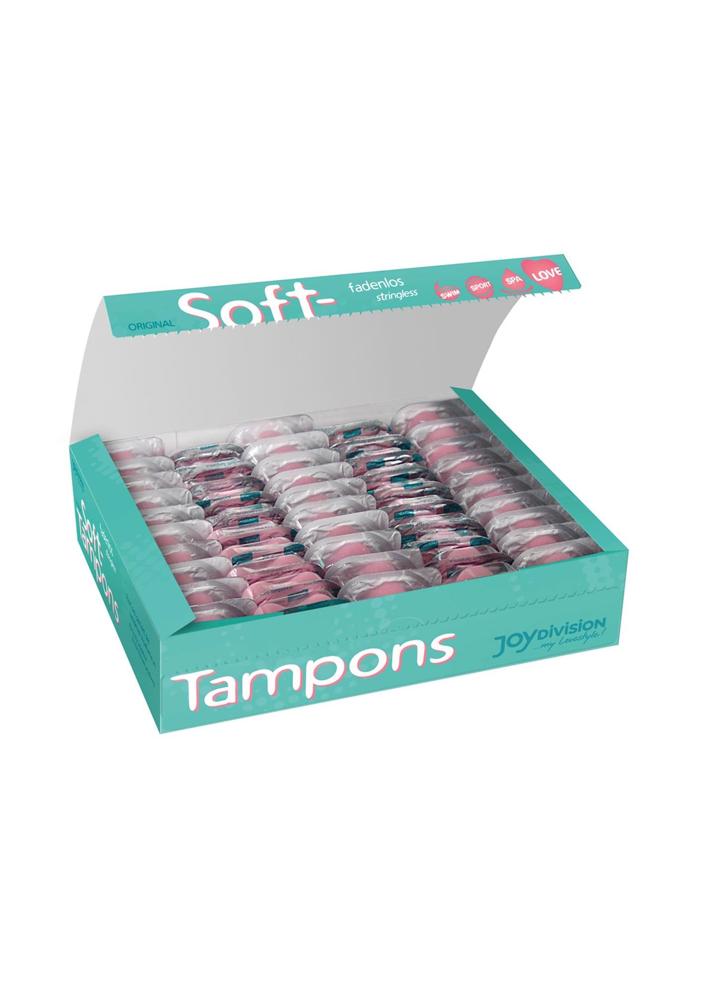 Tampony Soft-Tampons mini - bez sznurka, 50 sztuk — zdjęcie 1