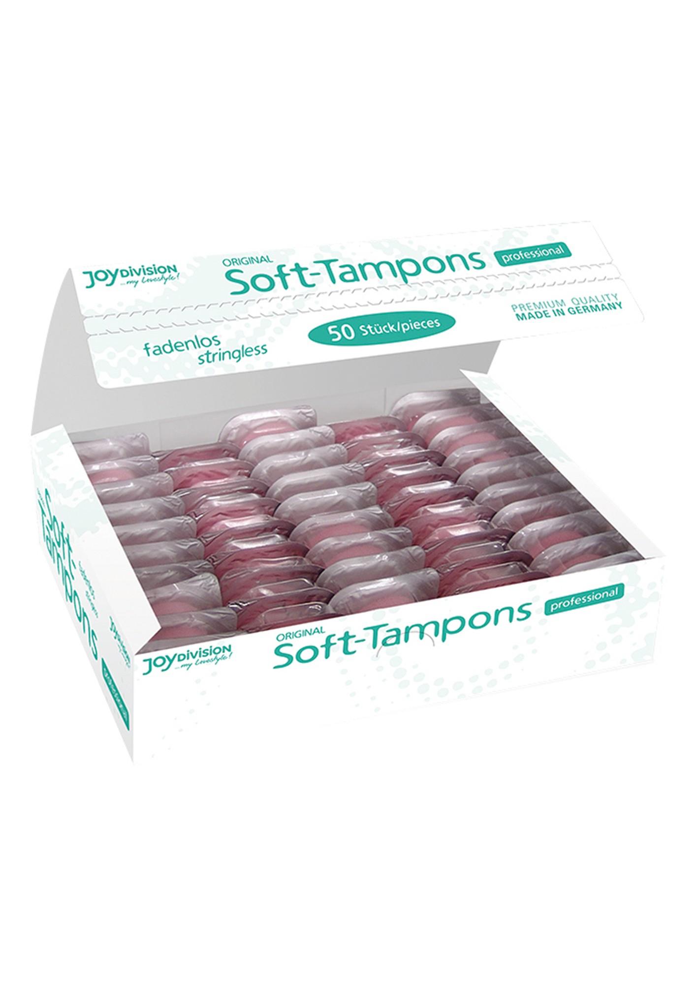 Tampony bez sznurka Soft Tampons Normal – opakowanie 50 sztuk — zdjęcie 1