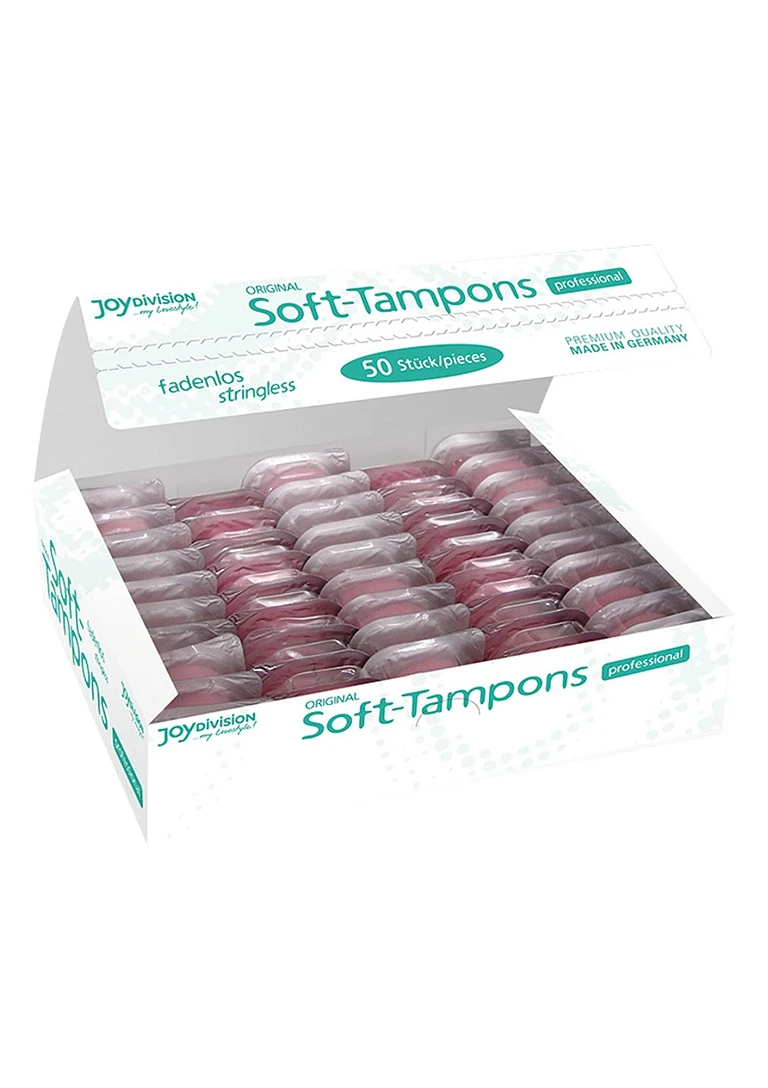 Tampony bez sznurka Soft Tampons Normal – opakowanie 50 sztuk