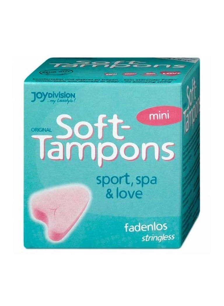 Tampony bez sznurka Soft Tampons mini - 3 sztuki