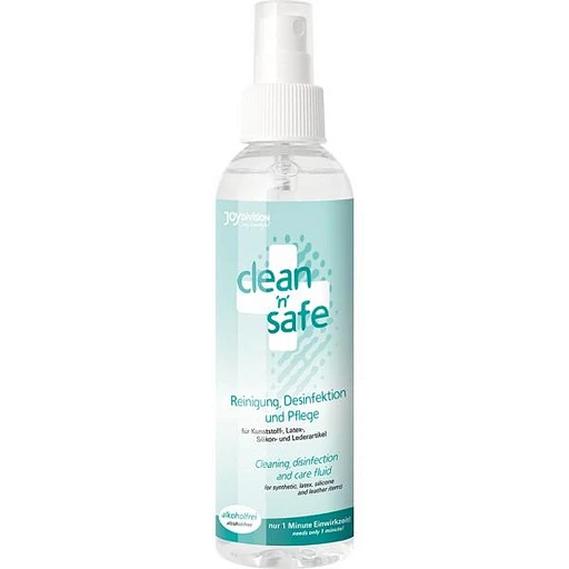 Spray do czyszczenia zabawek JoyDivision clean'n'safe – bez alkoholu, 100 ml