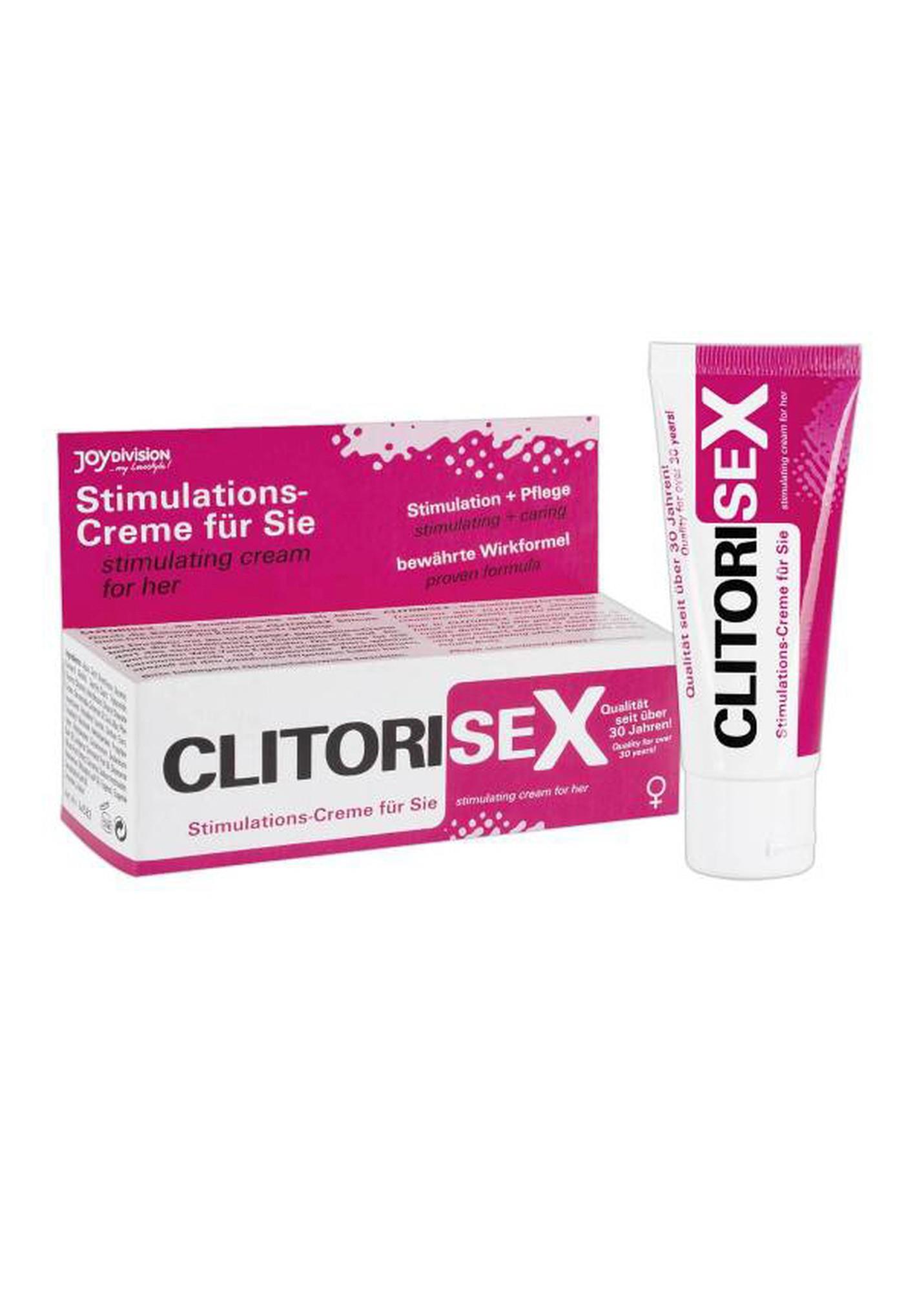 Krem stymulujący Clitorisex - dla kobiet, tubka 40 ml — zdjęcie 1