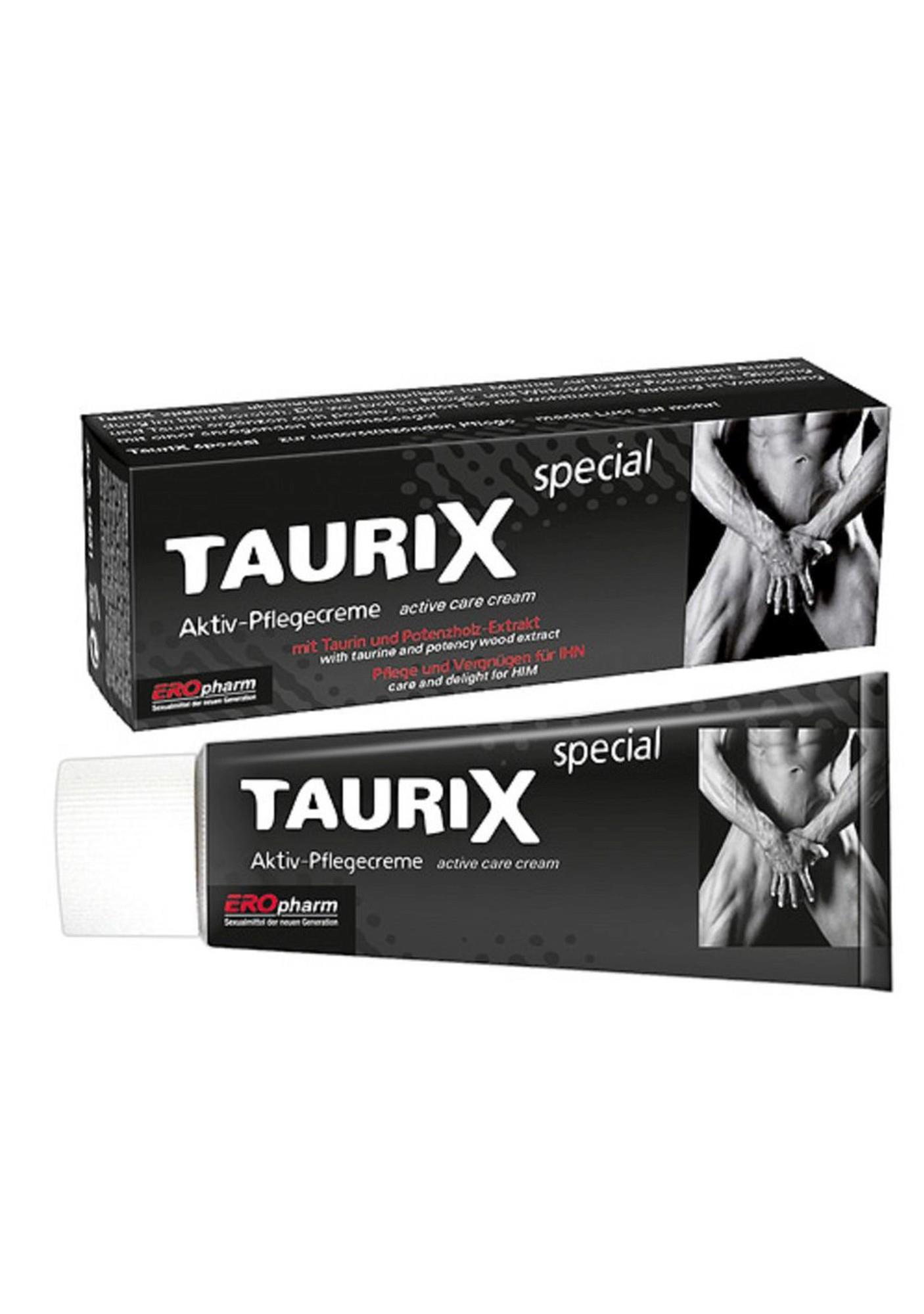 Krem intymny TauriX Special - z tauryną, dla mężczyzn, 40 ml — zdjęcie 1