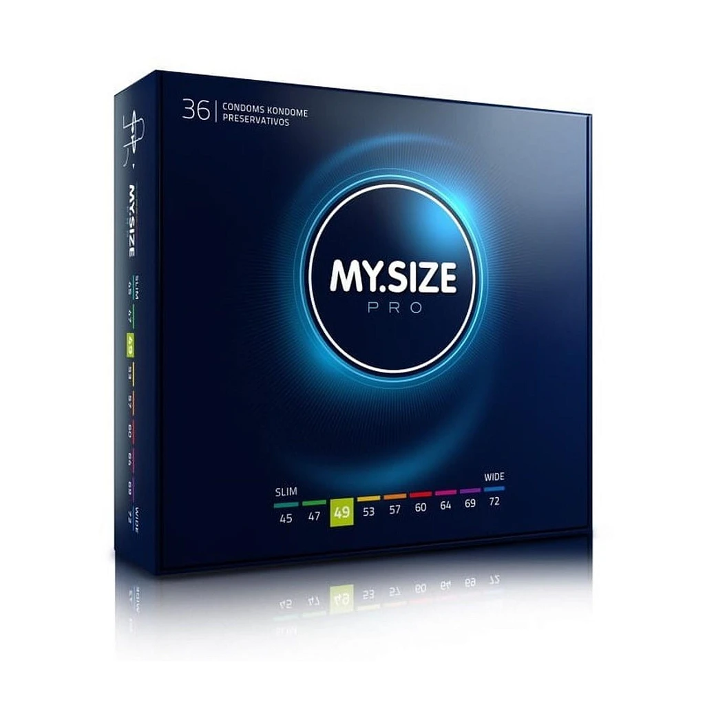 Prezerwatywy My.Size Pro 49 - cienkie i dopasowane