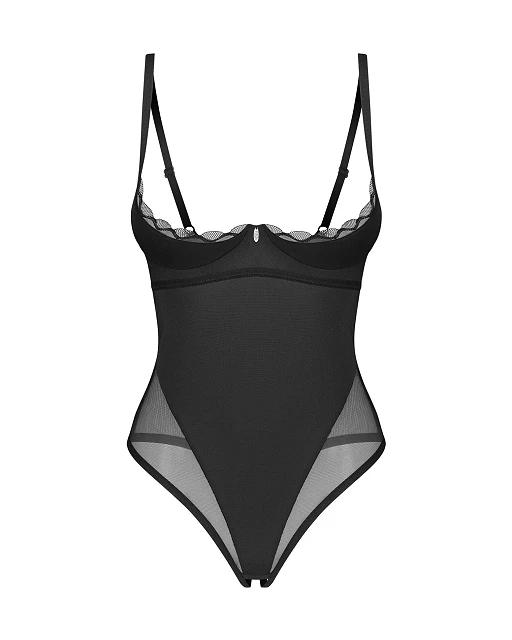 Body Stelisa – otwarty krój, półbiustonosz, S/M